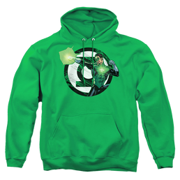 Green Lantern Blasting Logo - Pullover Hoodie Pullover Hoodie Green Lantern   