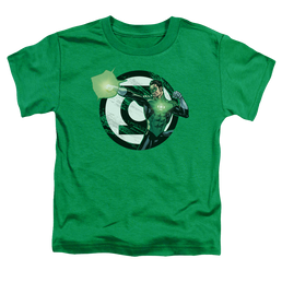 Green Lantern Blasting Logo - Kid's T-Shirt Kid's T-Shirt (Ages 4-7) Green Lantern   