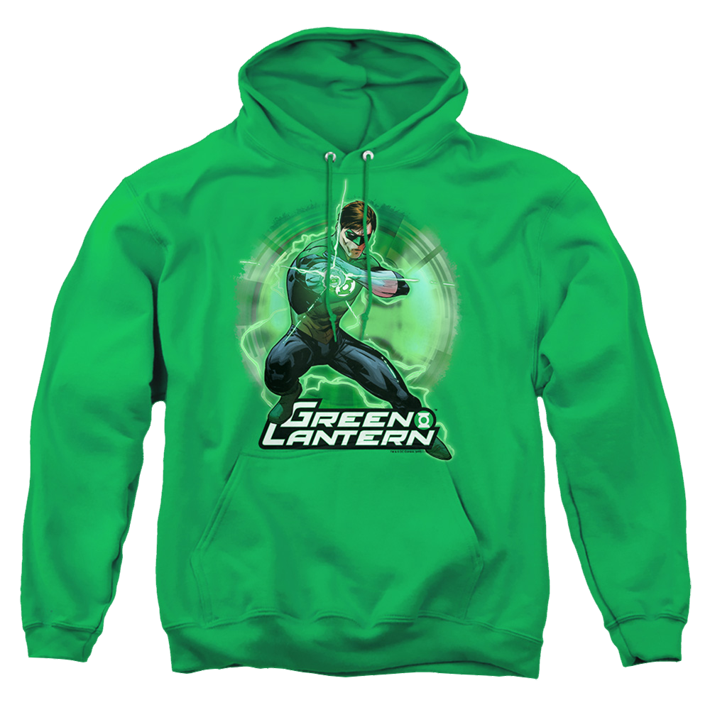Green Lantern Spin - Pullover Hoodie Pullover Hoodie Green Lantern   
