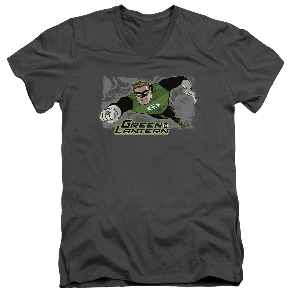 Green Lantern Space Cop - Men's V-Neck T-Shirt Men's V-Neck T-Shirt Green Lantern   