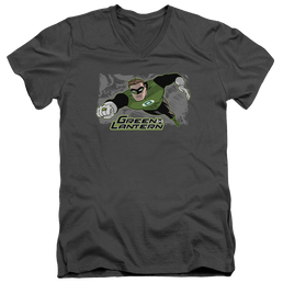 Green Lantern Space Cop - Men's V-Neck T-Shirt Men's V-Neck T-Shirt Green Lantern   