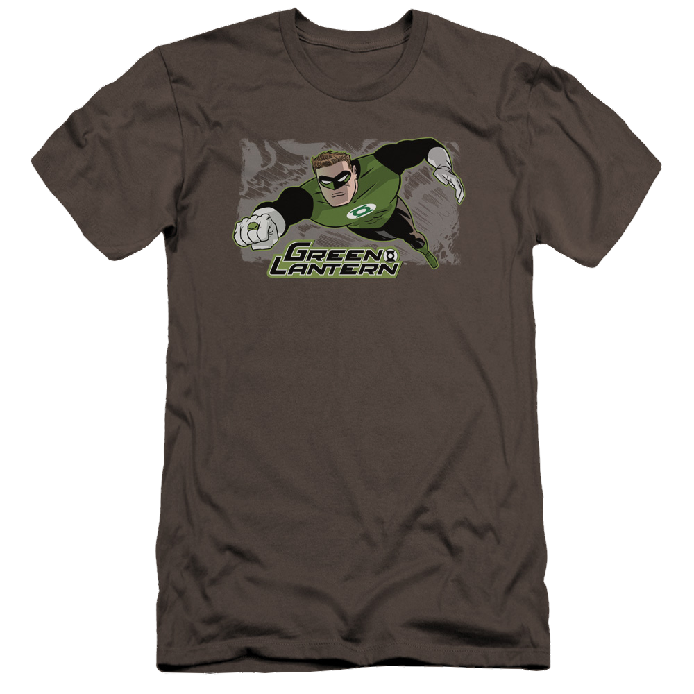 Green Lantern Space Cop - Men's Premium Slim Fit T-Shirt Men's Premium Slim Fit T-Shirt Green Lantern   