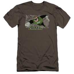 Green Lantern Space Cop - Men's Premium Slim Fit T-Shirt Men's Premium Slim Fit T-Shirt Green Lantern   