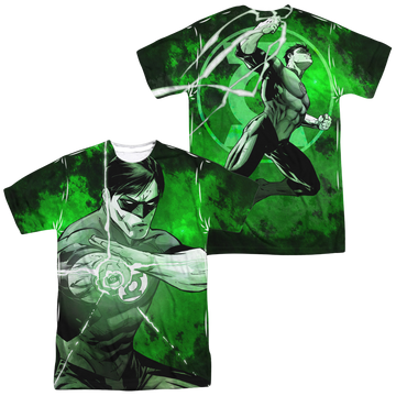 Green Lantern Justice League Charging men's all-over print t-shirt