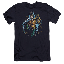 Aquaman Thrashing - Men's Premium Slim Fit T-Shirt Men's Premium Slim Fit T-Shirt Aquaman   