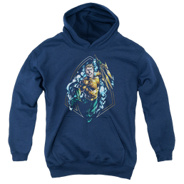 Aquaman Thrashing - Youth Hoodie Youth Hoodie (Ages 8-12) Aquaman   