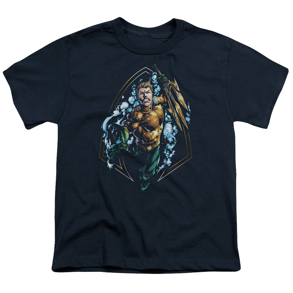 Aquaman Thrashing - Youth T-Shirt Youth T-Shirt (Ages 8-12) Aquaman   