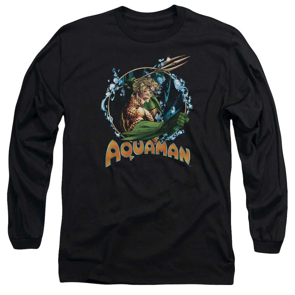 Aquaman Ruler Of The Seas - Men's Long Sleeve T-Shirt Men's Long Sleeve T-Shirt Aquaman   