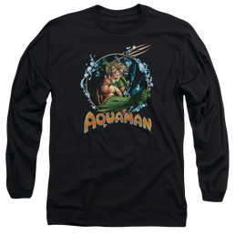 Aquaman Ruler Of The Seas - Men's Long Sleeve T-Shirt Men's Long Sleeve T-Shirt Aquaman   