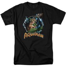 Aquaman Ruler Of The Seas - Men's Regular Fit T-Shirt Men's Regular Fit T-Shirt Aquaman   