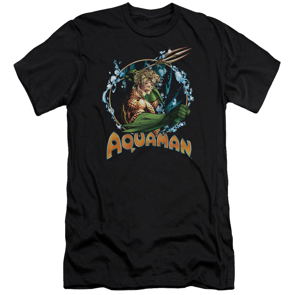 Aquaman Ruler Of The Seas - Men's Premium Slim Fit T-Shirt Men's Premium Slim Fit T-Shirt Aquaman   