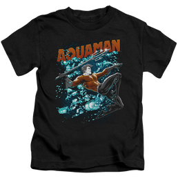 Aquaman Aqua Bubbles - Kid's T-Shirt Kid's T-Shirt (Ages 4-7) Aquaman   