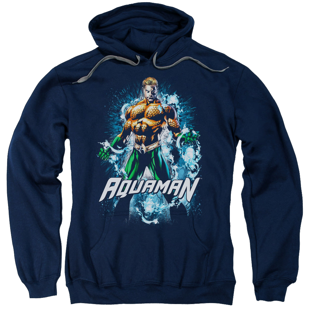 Aquaman Water Powers - Pullover Hoodie Pullover Hoodie Aquaman   