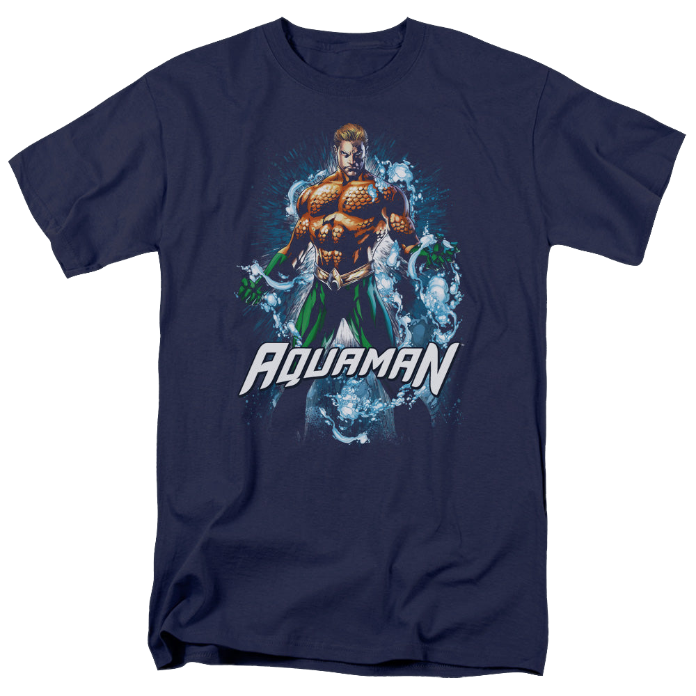 Aquaman Water Powers - Men's Regular Fit T-Shirt Men's Regular Fit T-Shirt Aquaman   
