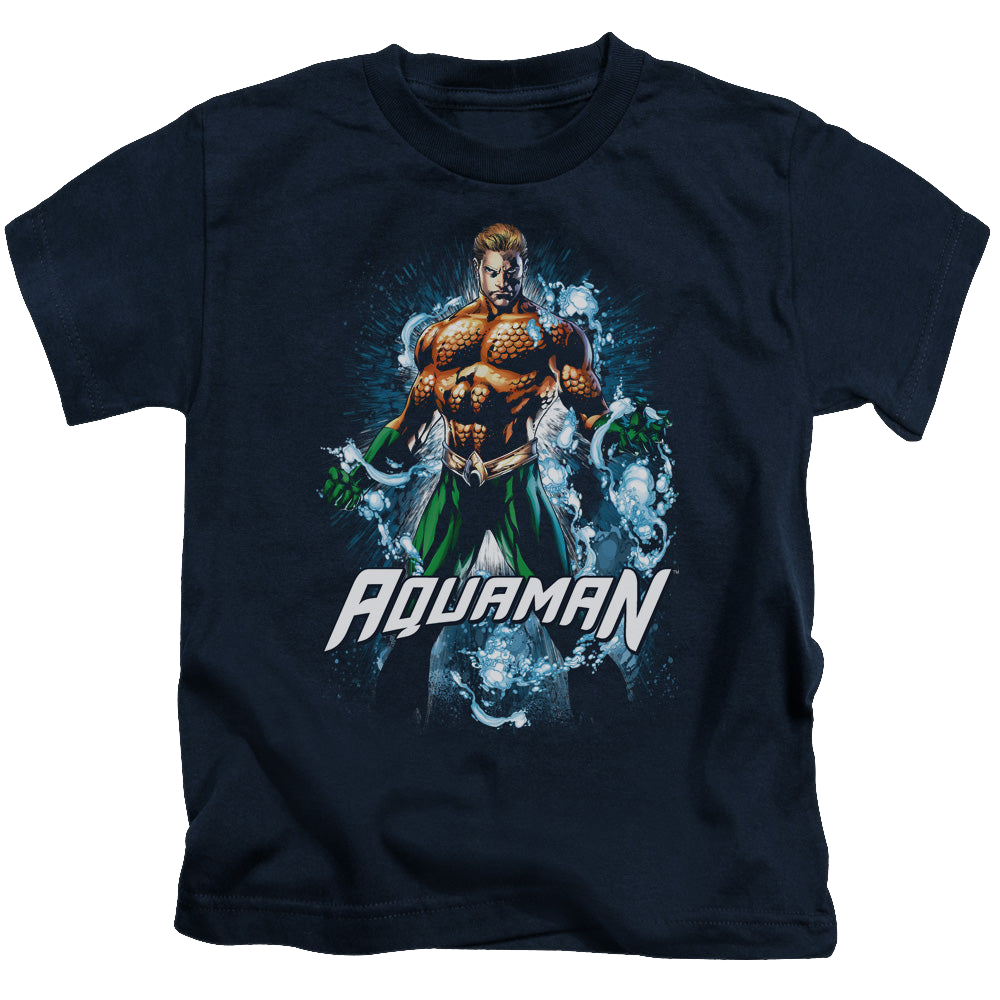Aquaman Water Powers - Kid's T-Shirt Kid's T-Shirt (Ages 4-7) Aquaman   