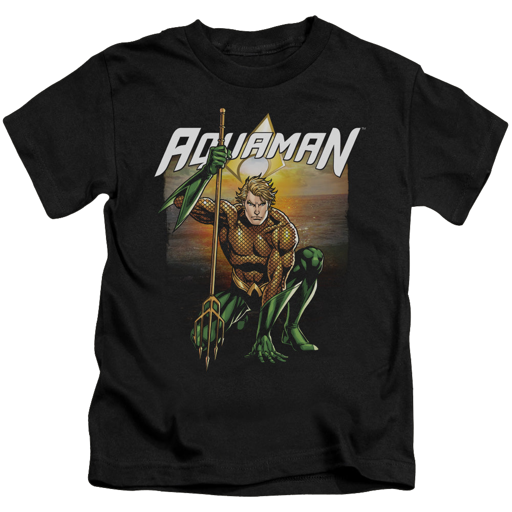 Aquaman Beach Sunset - Kid's T-Shirt Kid's T-Shirt (Ages 4-7) Aquaman   