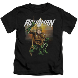 Aquaman Beach Sunset - Kid's T-Shirt Kid's T-Shirt (Ages 4-7) Aquaman   
