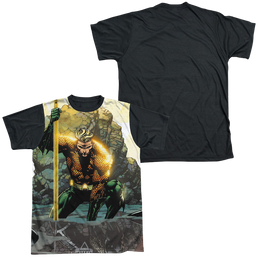 Aquaman Good Vs Evil - Men's Black Back T-Shirt Men's Black Back T-Shirt Aquaman   