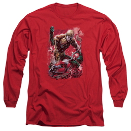Aquaman Finished - Men's Long Sleeve T-Shirt Men's Long Sleeve T-Shirt Aquaman   