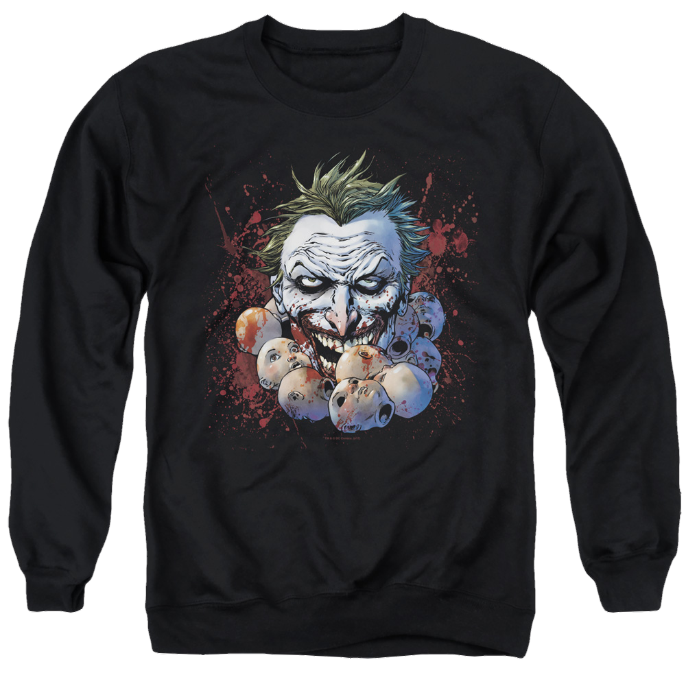 Joker, The Doll Heads - Men's Crewneck Sweatshirt Men's Crewneck Sweatshirt Joker   