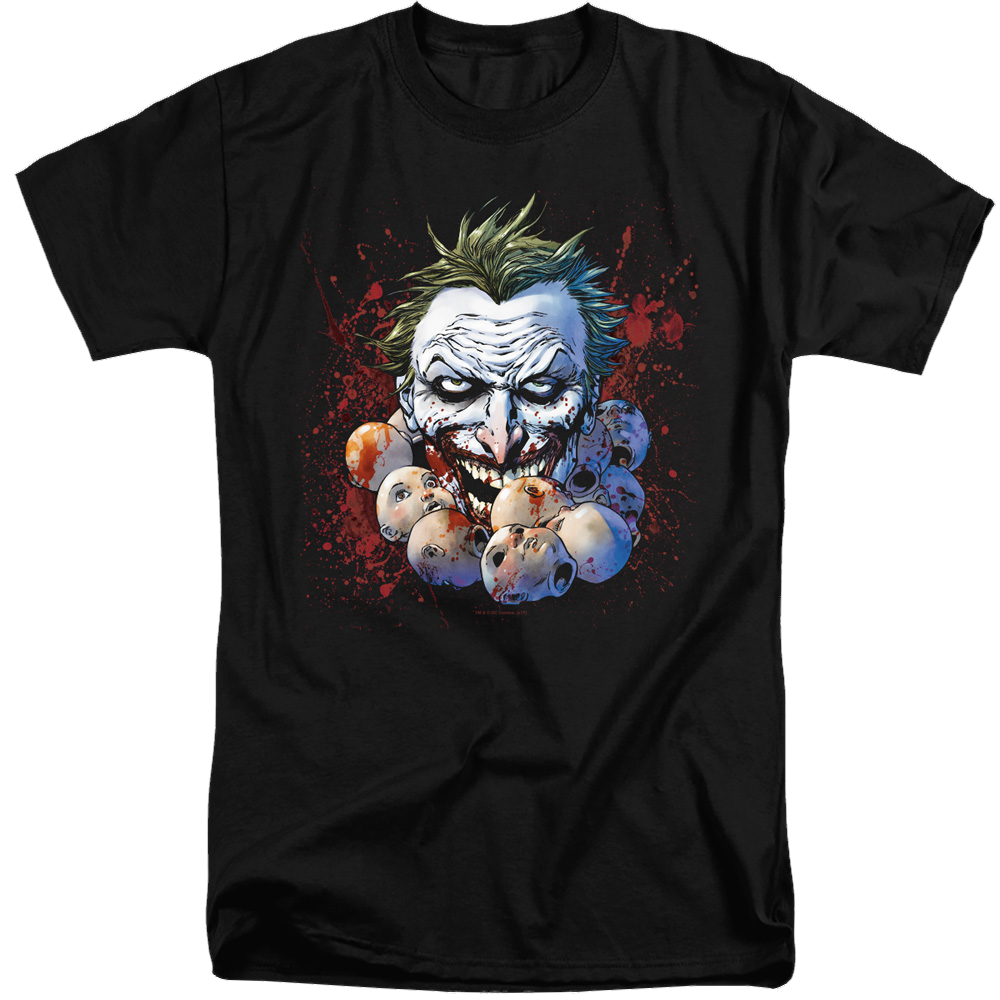 Joker, The Doll Heads - Men's Tall Fit T-Shirt Men's Tall Fit T-Shirt Joker   