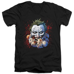Joker, The Doll Heads - Men's V-Neck T-Shirt Men's V-Neck T-Shirt Joker   