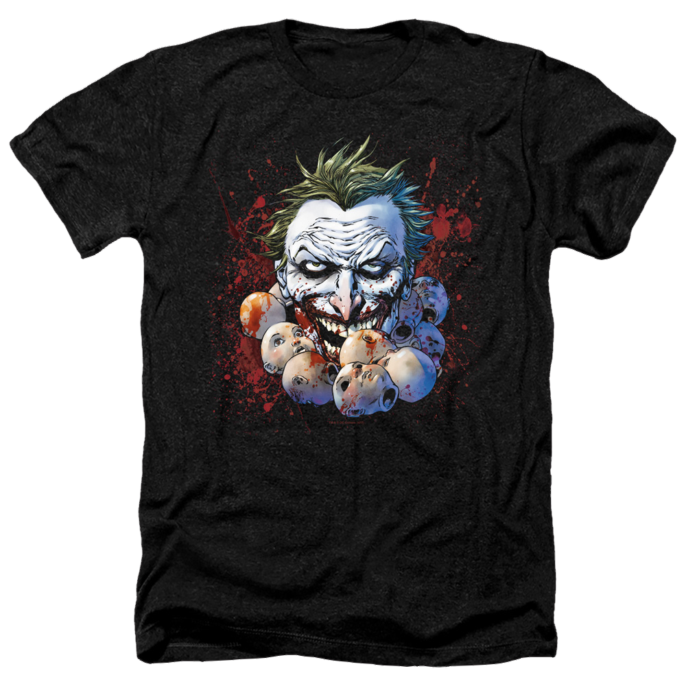 Joker, The Doll Heads - Men's Heather T-Shirt Men's Heather T-Shirt Joker   