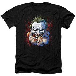 Joker, The Doll Heads - Men's Heather T-Shirt Men's Heather T-Shirt Joker   