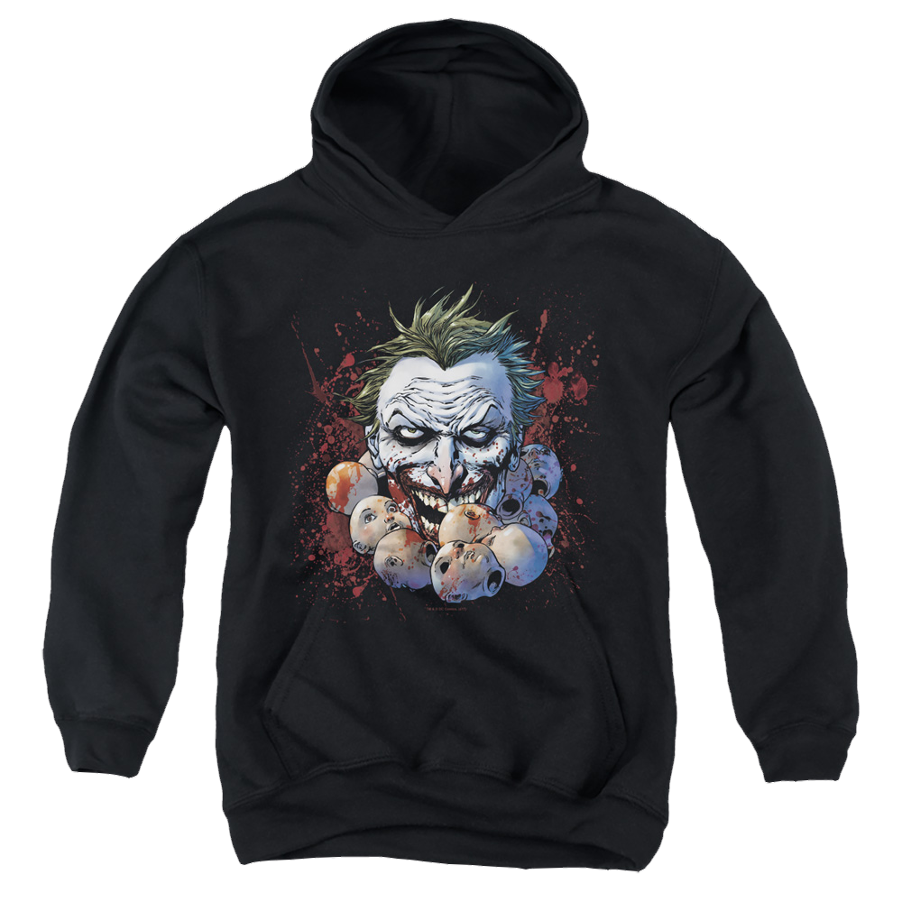 Joker, The Doll Heads - Youth Hoodie Youth Hoodie (Ages 8-12) Joker   