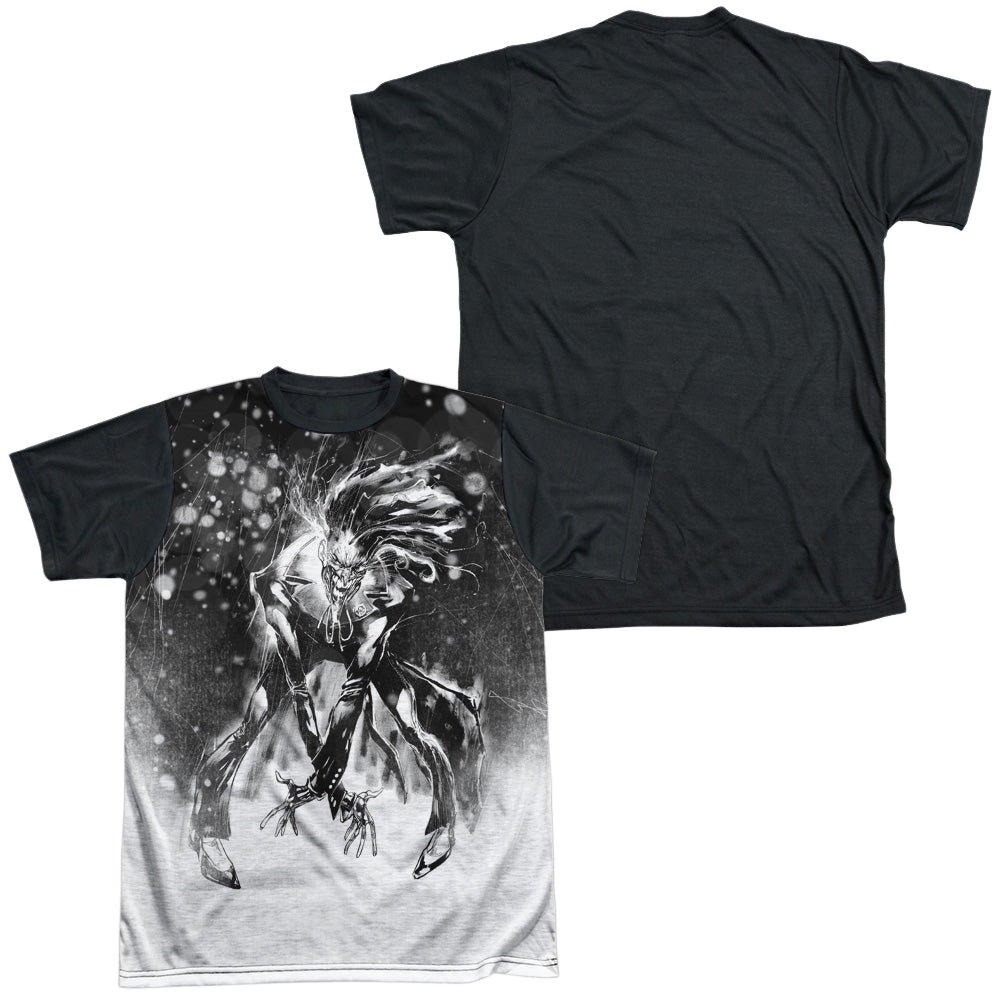 Joker, The Sketchy Joker - Men's Black Back T-Shirt Men's Black Back T-Shirt Joker   