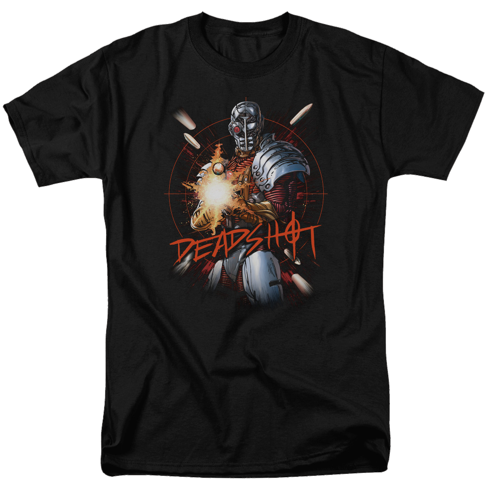 Justice League Deadshot Men's Regular Fit T-Shirt Men's Regular Fit T-Shirt DC Comics   