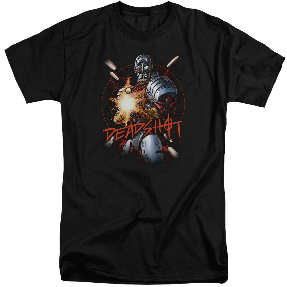 Justice League Deadshot Men's Tall Fit T-Shirt Men's Tall Fit T-Shirt DC Comics   