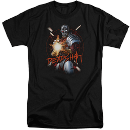 Justice League Deadshot Men's Tall Fit T-Shirt Men's Tall Fit T-Shirt DC Comics   