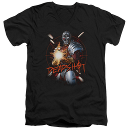 Justice League Deadshot Men's V-Neck T-Shirt Men's V-Neck T-Shirt DC Comics   