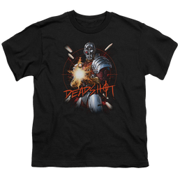 More DC Characters Deadshot - Youth T-Shirt Youth T-Shirt (Ages 8-12) DC Comics   