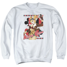 Justice League Harley Bombshetll Men's Crewneck Sweatshirt Men's Crewneck Sweatshirt Wonder Woman   