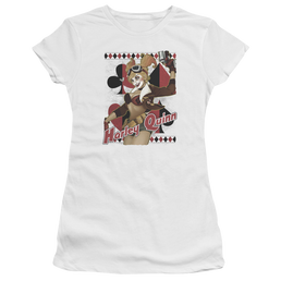 Justice League Harley Bombshetll Juniors T-Shirt Juniors T-Shirt Wonder Woman   