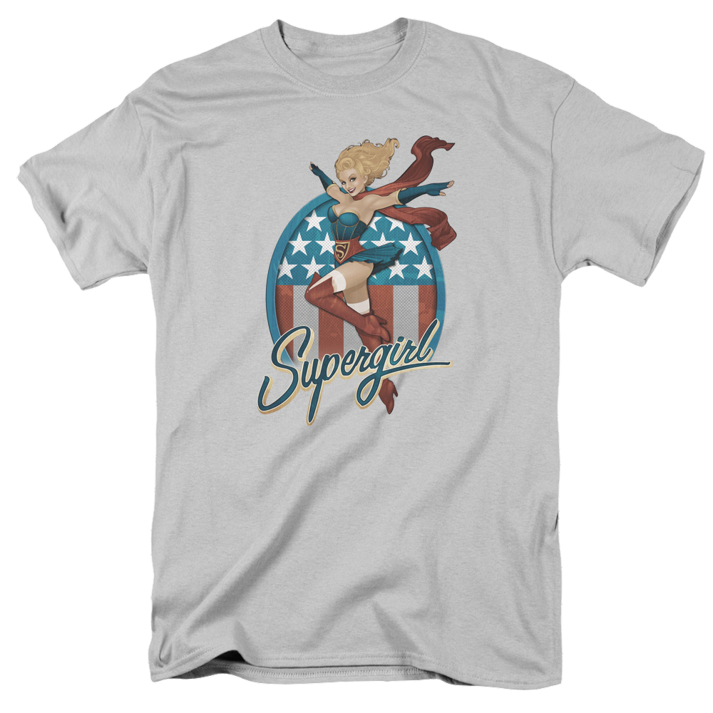 Supergirl Supergirl Bombshell - Men's Regular Fit T-Shirt Men's Regular Fit T-Shirt Superman   