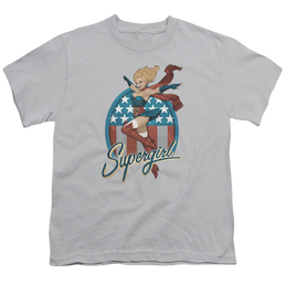 Supergirl Supergirl Bombshell - Youth T-Shirt Youth T-Shirt (Ages 8-12) Superman   