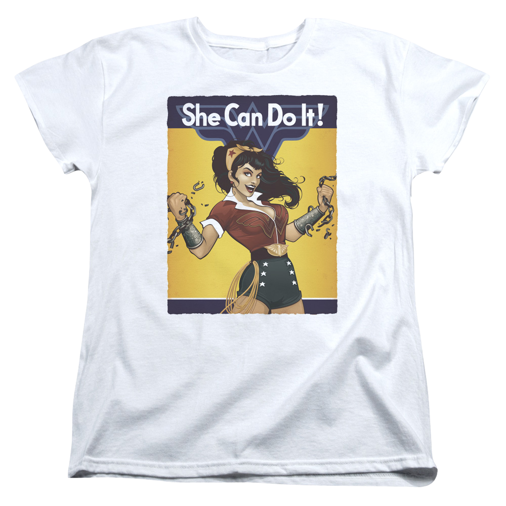 Justice League Wonder Bombshell Women's T-Shirt Women's T-Shirt Wonder Woman   