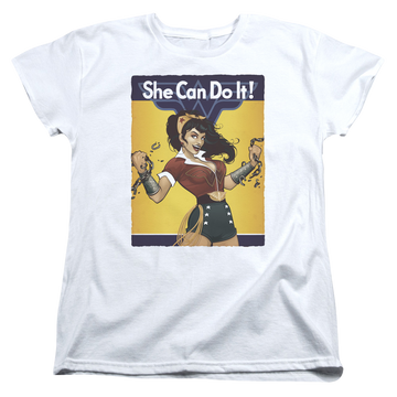 Justice League Wonder Bombshell Women's T-Shirt Women's T-Shirt Wonder Woman   