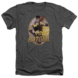 Batgirl Batgirl Bombshell - Men's Heather T-Shirt Men's Heather T-Shirt Batman   