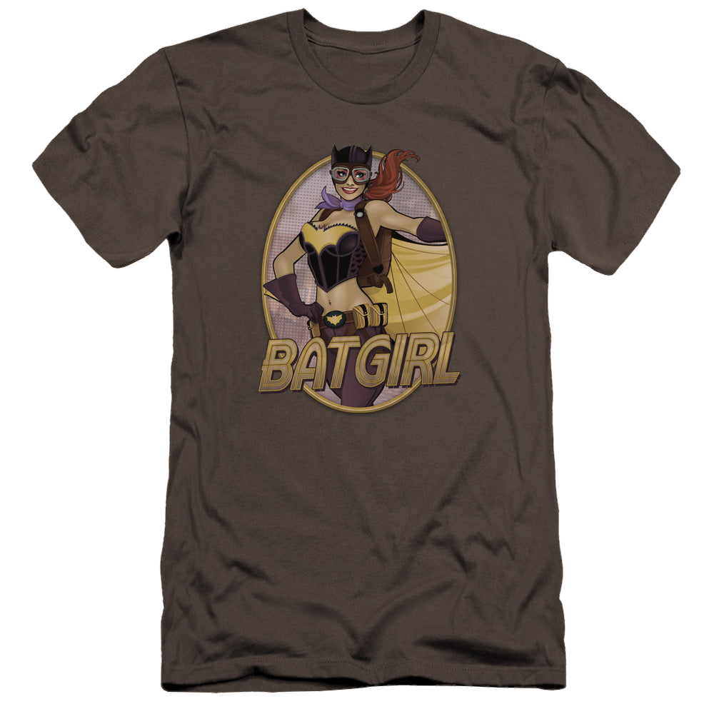 Batgirl Batgirl Bombshell - Men's Premium Slim Fit T-Shirt Men's Premium Slim Fit T-Shirt Batman   