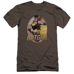 Batgirl Batgirl Bombshell - Men's Premium Slim Fit T-Shirt Men's Premium Slim Fit T-Shirt Batman   