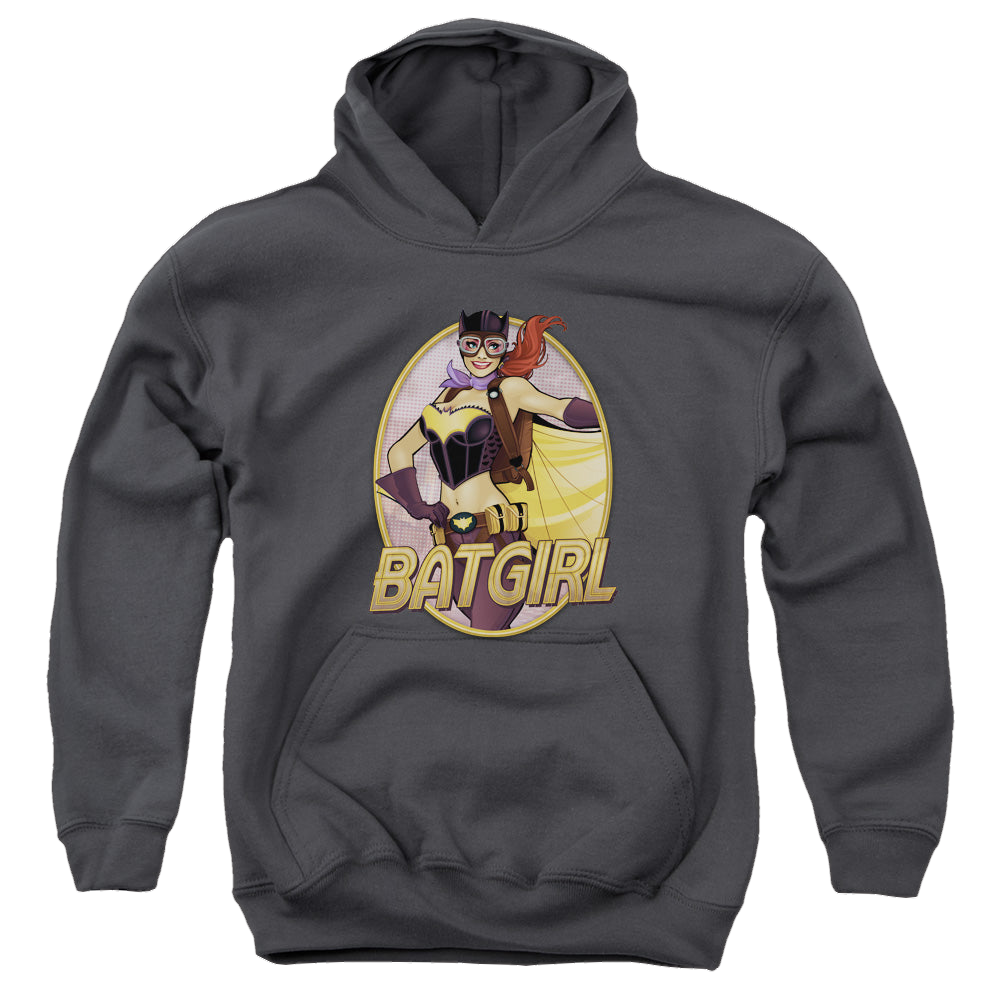Batgirl Batgirl Bombshell - Youth Hoodie Youth Hoodie (Ages 8-12) Batman   