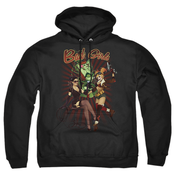 Justice League Bad Girls Pullover Hoodie Pullover Hoodie DC Comics   