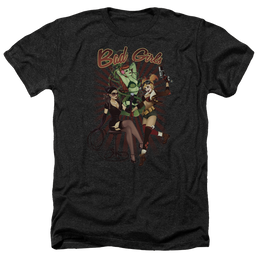 Justice League Bad Girls Men's Heather T-Shirt Men's Heather T-Shirt DC Comics   