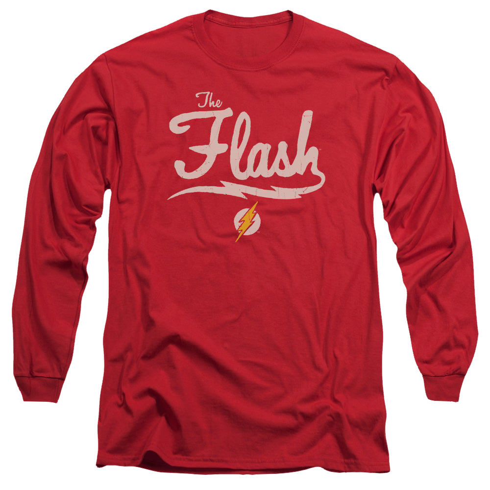 Flash, The Old School Flash - Men's Long Sleeve T-Shirt Men's Long Sleeve T-Shirt The Flash   