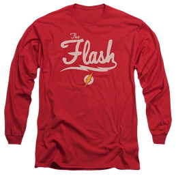 Flash, The Old School Flash - Men's Long Sleeve T-Shirt Men's Long Sleeve T-Shirt The Flash   
