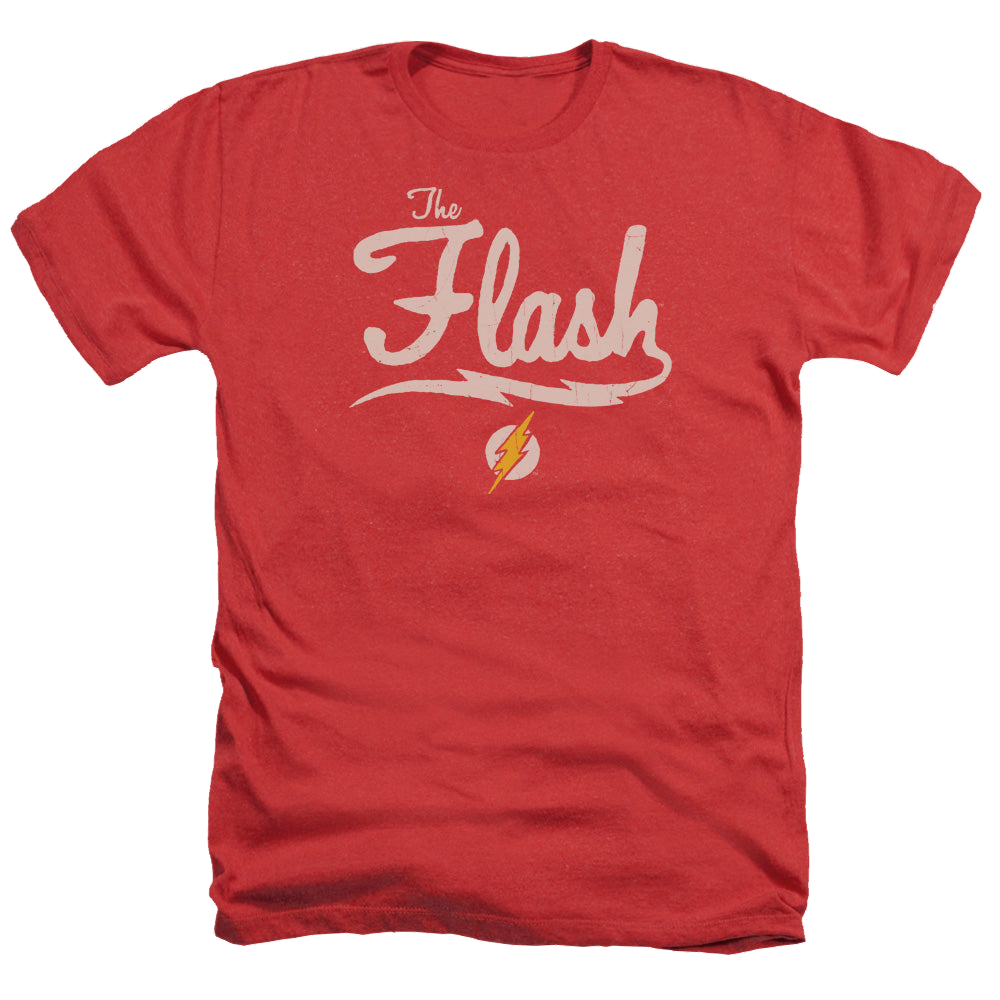 Flash, The Old School Flash - Men's Heather T-Shirt Men's Heather T-Shirt The Flash   